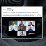 Screenshot from Getronics roundtable - headshots of digital experts in conversation